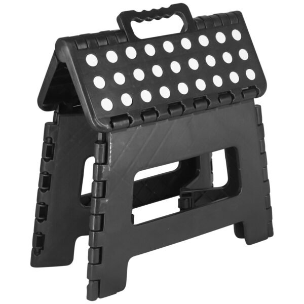 BANQUETA PLASTICA DOBRAVEL PRETA - Imagem 5