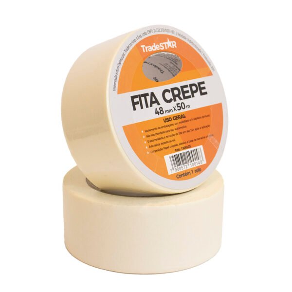 FITA CREPE P/ USO GERAL 48MM X 50M - Imagem 4